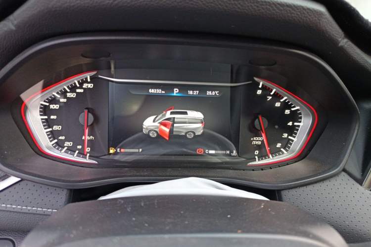 Used SAIC MAXUS G50 2019 1.5T First Edition Automatic Luxury Version 7 Seats Instrument Cluster