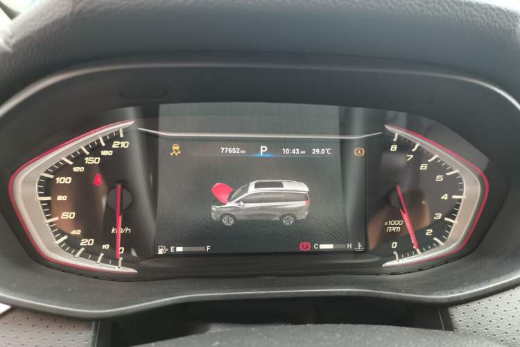 Used SAIC MAXUS G50 2019 1.5T Automatic Luxury Edition China VI Standard Instrument Cluster