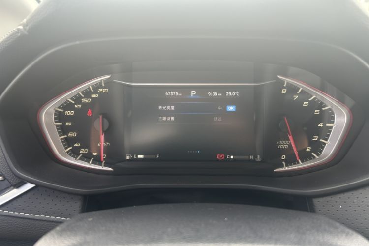 Used SAIC MAXUS G50 2019 1.5T First Edition Automatic Luxury Version 7 Seats Odometer Close Up