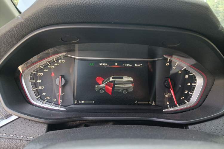 Used SAIC MAXUS G50 2019 1.5T Automatic Luxury Edition China V Standard Odometer Close Up