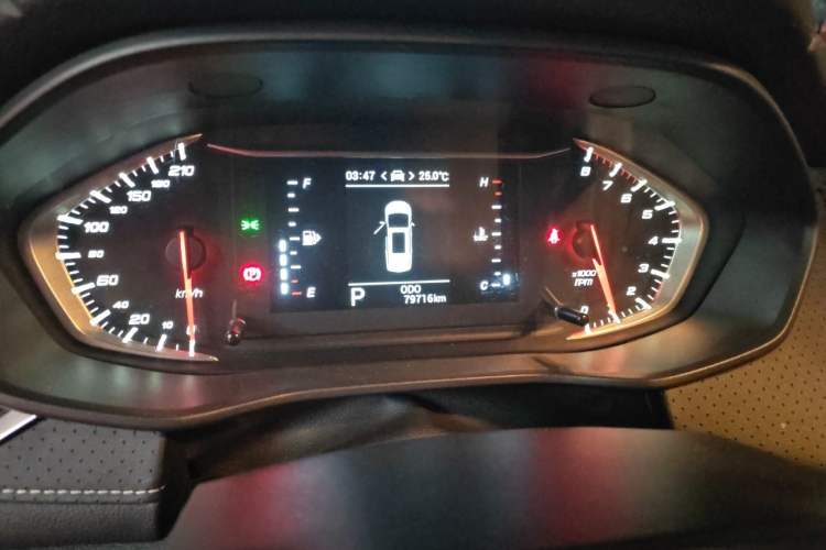 Used SAIC MAXUS G50 2019 1.5T Automatic Elite Edition China VI Standard Instrument Cluster