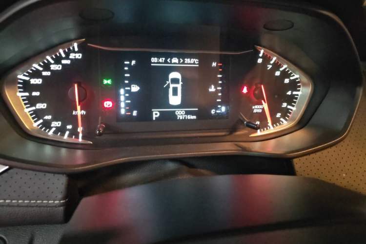 Used SAIC MAXUS G50 2019 1.5T Automatic Elite Edition China VI Standard Odometer Close Up