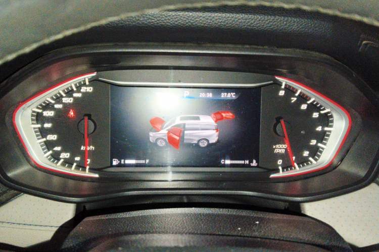 Used SAIC MAXUS G50 2019 1.5T First Edition Automatic Luxury Version 6 Seats Instrument Cluster