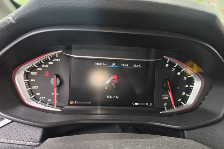 Used SAIC MAXUS G50 2019 1.5T First Edition Automatic Luxury Version 6 Seats Instrument Cluster