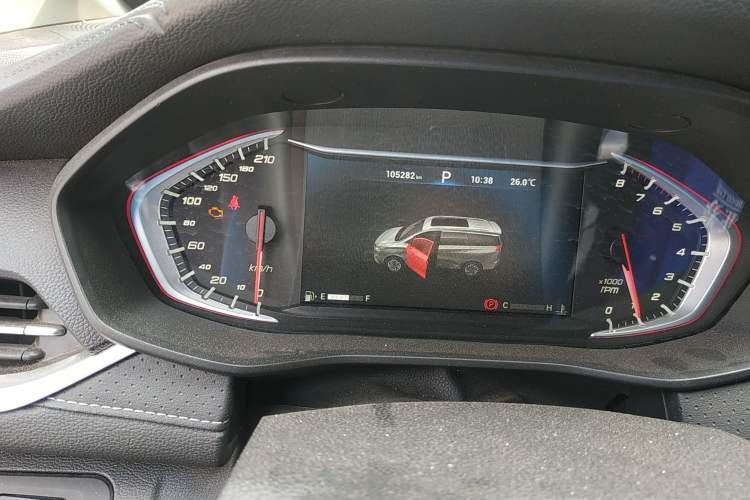 Used SAIC MAXUS G50 2019 1.5T Automatic Luxury Edition China V Standard Odometer Close Up
