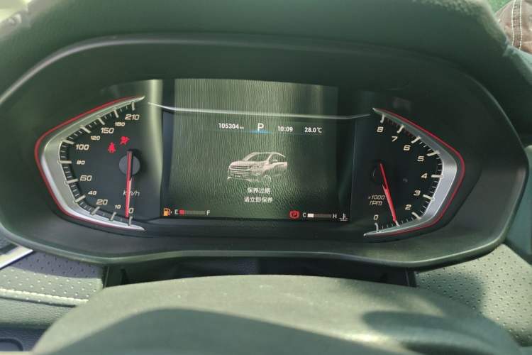 Used SAIC MAXUS G50 2019 1.5T Automatic Luxury Edition China VI Standard Instrument Cluster