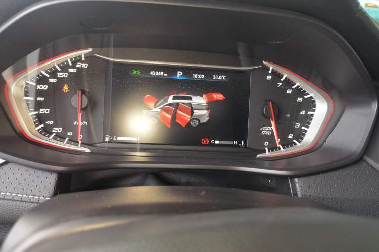 Used SAIC MAXUS G50 2019 1.5T First Edition Automatic Luxury Version 7 Seats Instrument Cluster