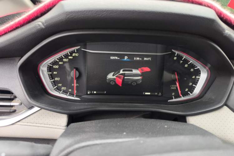 Used SAIC MAXUS G50 2019 1.5T First Edition Automatic Luxury Version 7 Seats Instrument Cluster