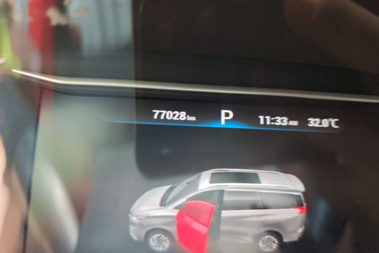 Used SAIC MAXUS G50 2019 1.5T Automatic Luxury Edition China VI Standard Odometer Close Up