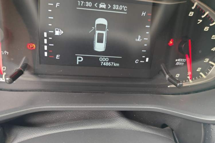 Used SAIC MAXUS G50 2019 1.5T Automatic Elite Edition China VI Standard Odometer Close Up