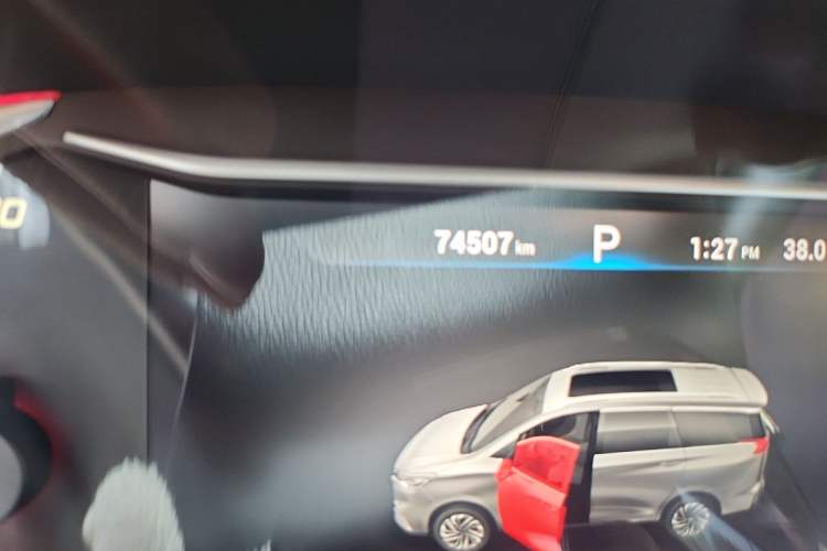 Used SAIC MAXUS G50 2019 1.5T Automatic Luxury Edition China VI Standard Odometer Close Up