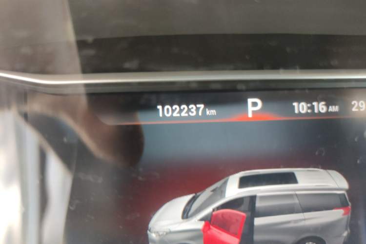 Used SAIC MAXUS G50 2019 1.5T Automatic Elite Edition China VI Standard Odometer Close Up