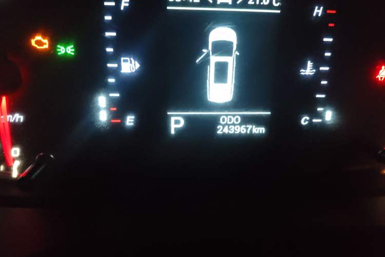 Used SAIC MAXUS G50 2019 1.5T Automatic Elite Edition China VI Standard Odometer Close Up