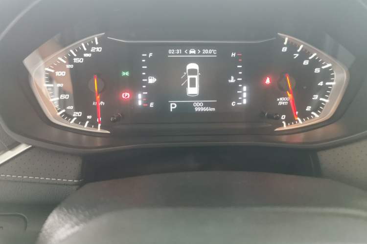 Used SAIC MAXUS G50 2019 1.5T Automatic Elite Edition China V Standard Odometer Close Up