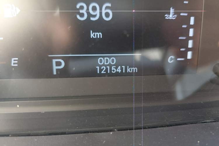 Used SAIC MAXUS G50 2019 1.5T Automatic Elite Edition China VI Standard Odometer Close Up