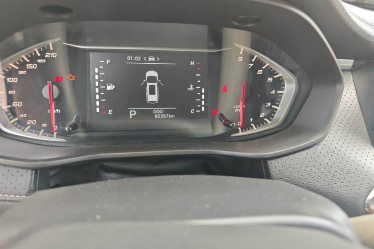 Used SAIC MAXUS G50 2020 1.5T Automatic Elite Edition Odometer Close Up