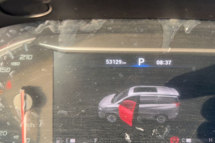 Used SAIC MAXUS G50 2020 1.5T Automatic Luxury Edition Odometer Close Up