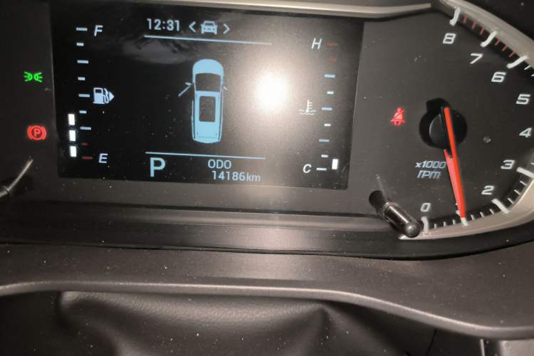 Used SAIC MAXUS G50 2020 1.5T Automatic Elite Edition Odometer Close Up
