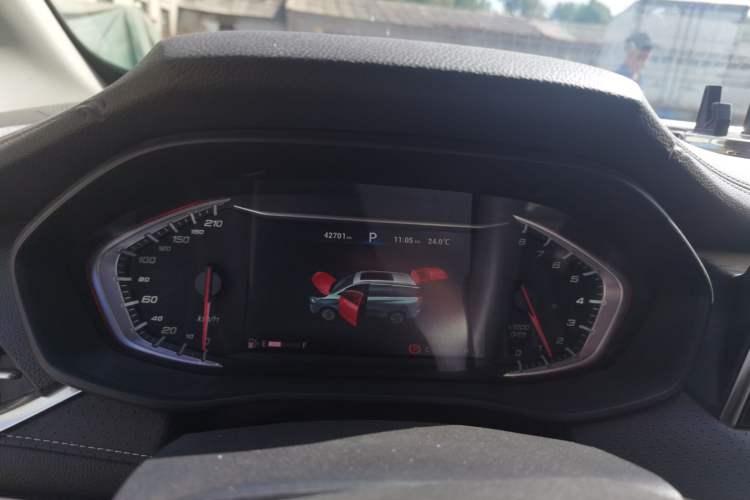 Used SAIC MAXUS G50 2020 1.5T Automatic Luxury Edition Odometer Close Up