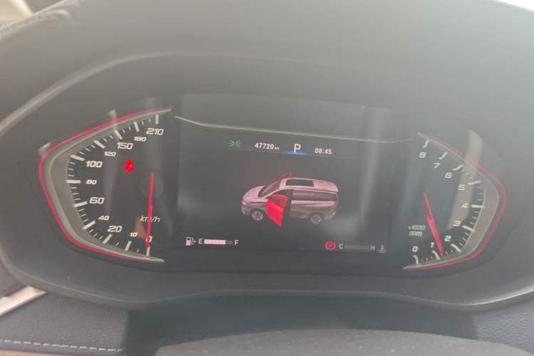 Used SAIC MAXUS G50 2020 1.5T Automatic Luxury Edition Odometer Close Up