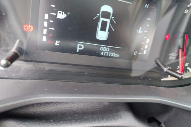 Used SAIC MAXUS G50 2020 1.5T Automatic Elite Edition Odometer Close Up