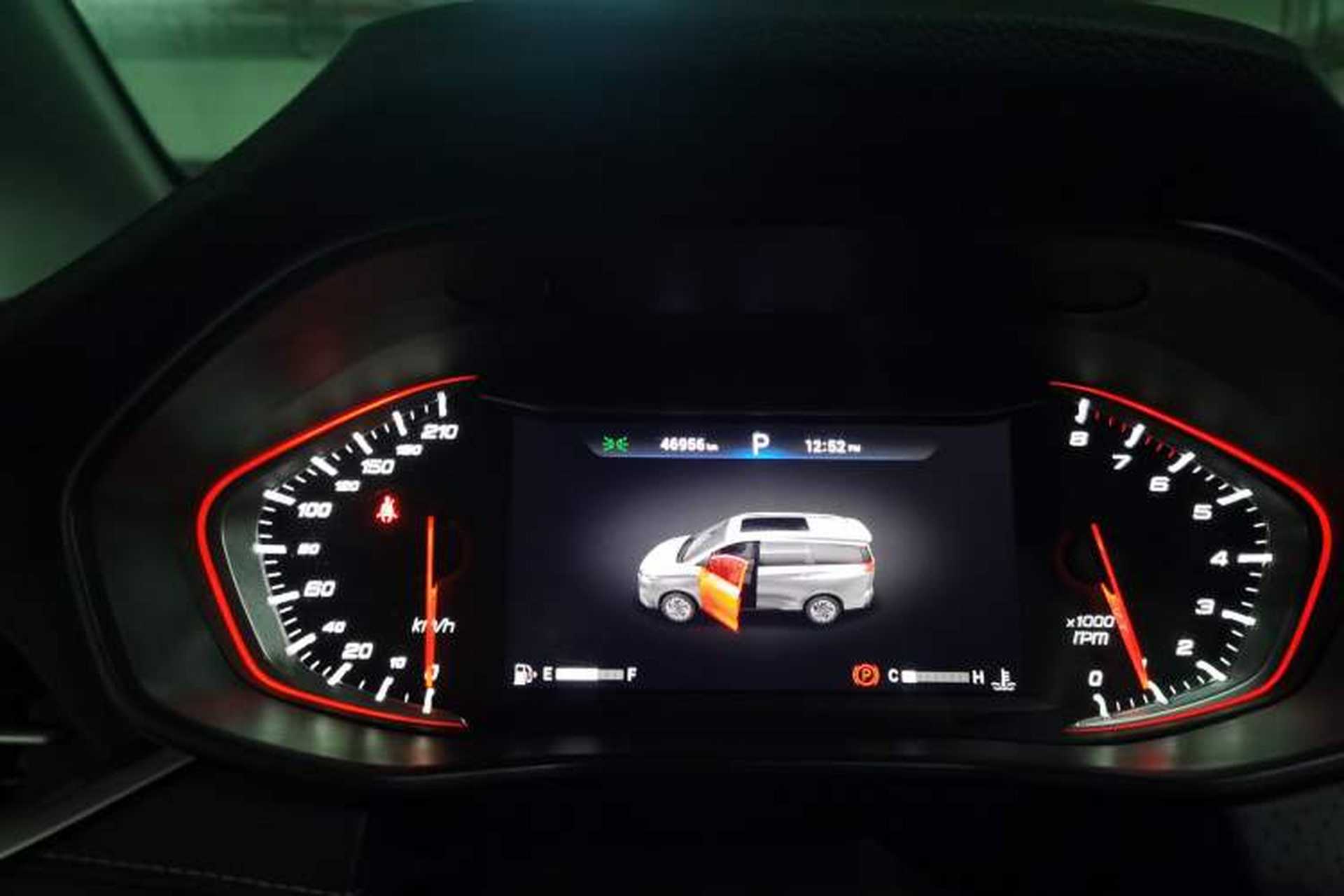 Used SAIC MAXUS G50 2020 1.5T Automatic Luxury Edition Odometer Close Up