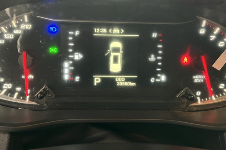 Used SAIC MAXUS G50 2020 1.5T Automatic Elite Edition Odometer Close Up