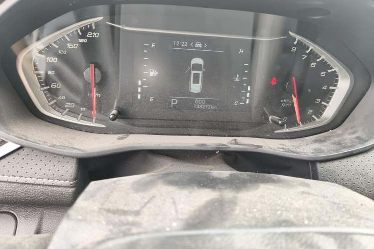 Used SAIC MAXUS G50 2020 1.5T Automatic Elite Edition Odometer Close Up