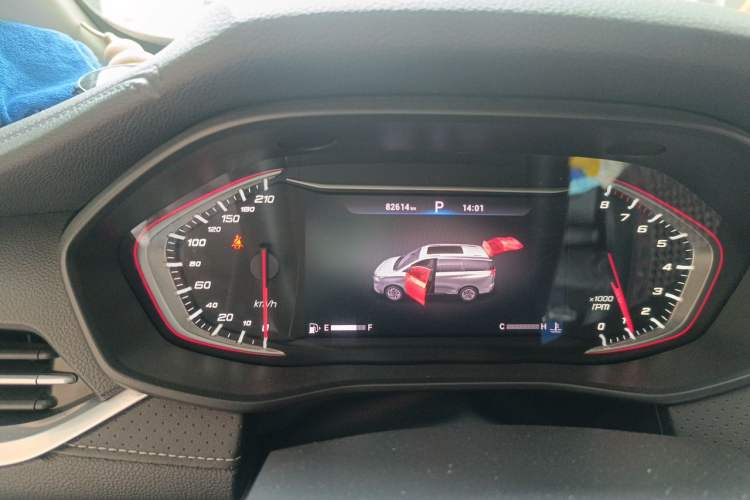Used SAIC MAXUS G50 2020 1.5T Automatic Luxury Edition Odometer Close Up