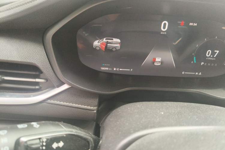 Used SAIC MAXUS G50 2021 PLUS 1.5T Automatic Navigation Version Odometer Close Up