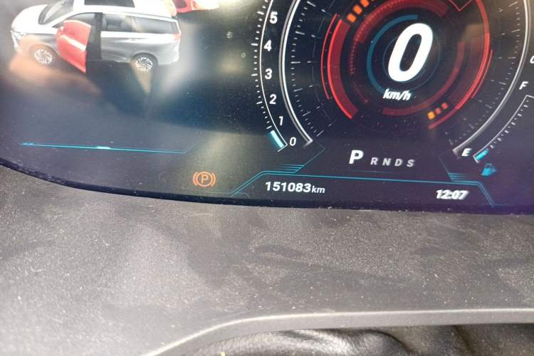 Used SAIC MAXUS G50 2021 PLUS 1.5T Automatic Navigation Version Odometer Close Up