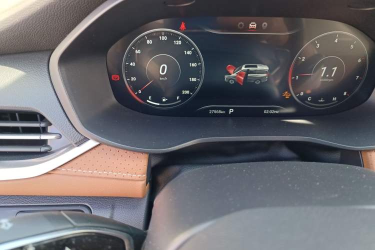 Used SAIC MAXUS G50 2021 PLUS 1.5T Automatic Escort Edition Odometer Close Up