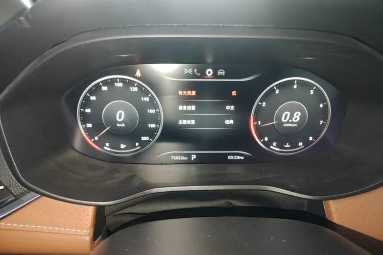 Used SAIC MAXUS G50 2021 PLUS 1.5T Automatic Travel Edition Instrument Cluster