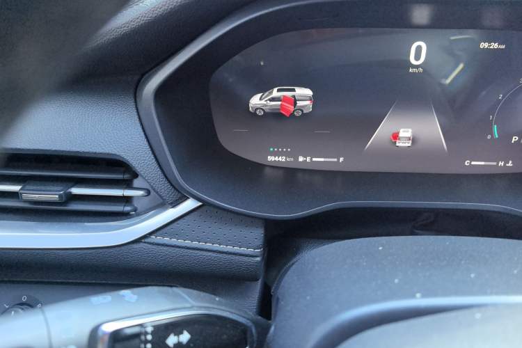 Used SAIC MAXUS G50 2021 PLUS 1.5T Automatic Cruise Version Odometer Close Up