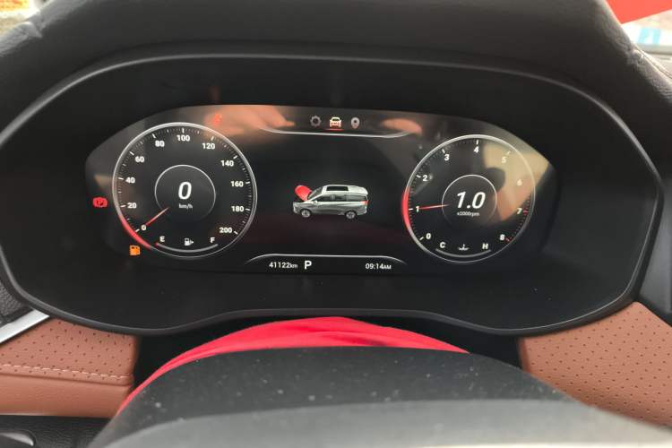Used SAIC MAXUS G50 2021 PLUS 1.5T Automatic Escort Edition Odometer Close Up