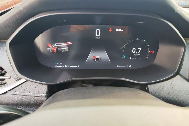 Used SAIC MAXUS G50 2021 PLUS 1.5T Automatic Escort Edition Odometer Close Up