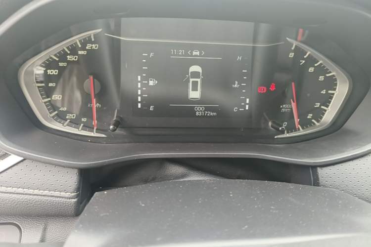 Used SAIC MAXUS G50 2022 1.5T Manual Comfort B Odometer Close Up