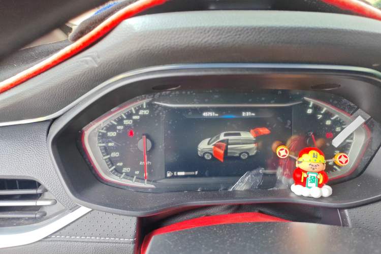 Used SAIC MAXUS G50 2022 1.5T Manual Comfort B Odometer Close Up