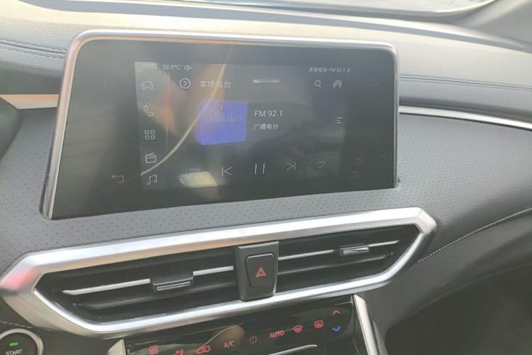 Used SAIC MAXUS G50 2023 PLUS 1.5T Happiness-Recommended Automatic Start Edition Audio And AC Panel