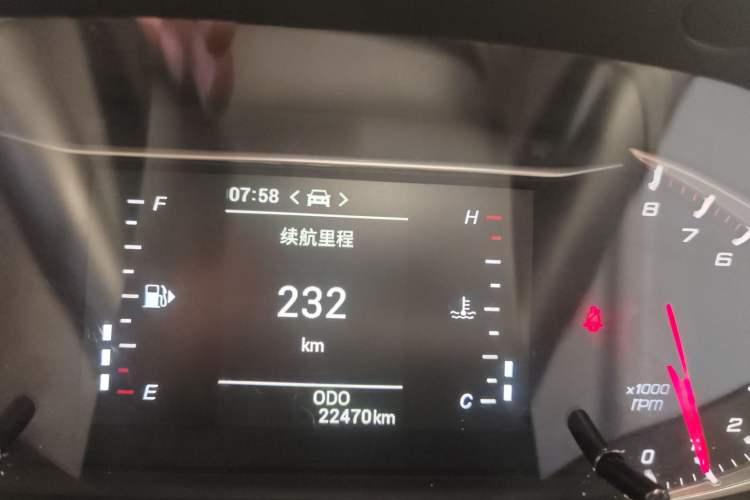 Used SAIC MAXUS G50 2023 1.5T Manual Comfort A Odometer Close Up
