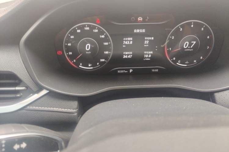 Used SAIC MAXUS G50 2023 PLUS 1.5T Happiness-Recommended Automatic Start Edition Odometer Close Up