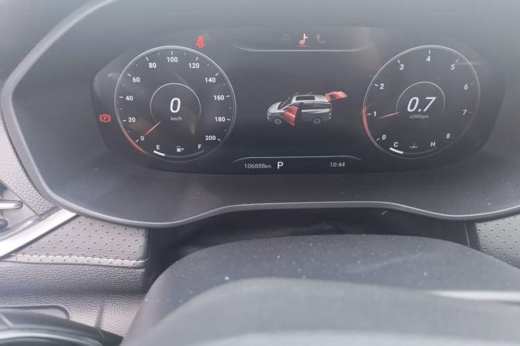 Used SAIC MAXUS G50 2023 PLUS 1.5T Happiness-Recommended Automatic Cruise Version Odometer Close Up