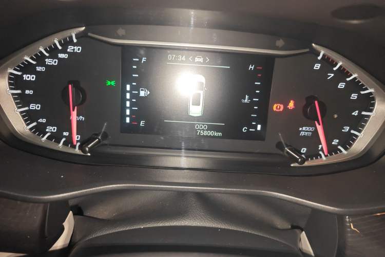 Used SAIC MAXUS G50 2023 1.5T Manual Comfort A Odometer Close Up