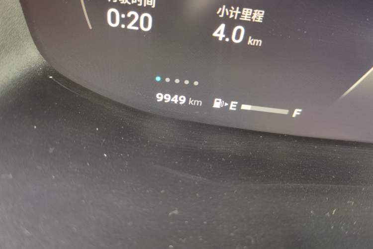 Used SAIC MAXUS G50 2023 PLUS 1.5T Automatic Escort Edition Odometer Close Up
