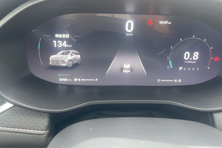 Used SAIC MAXUS G50 2023 PLUS 1.5T Automatic Escort Edition Odometer Close Up