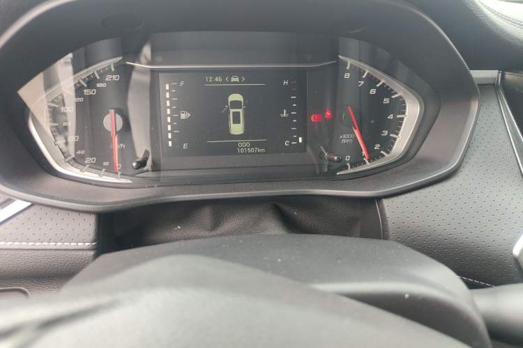 Used SAIC MAXUS G50 2024 1.5T Manual Comfort A Trim Odometer Close Up