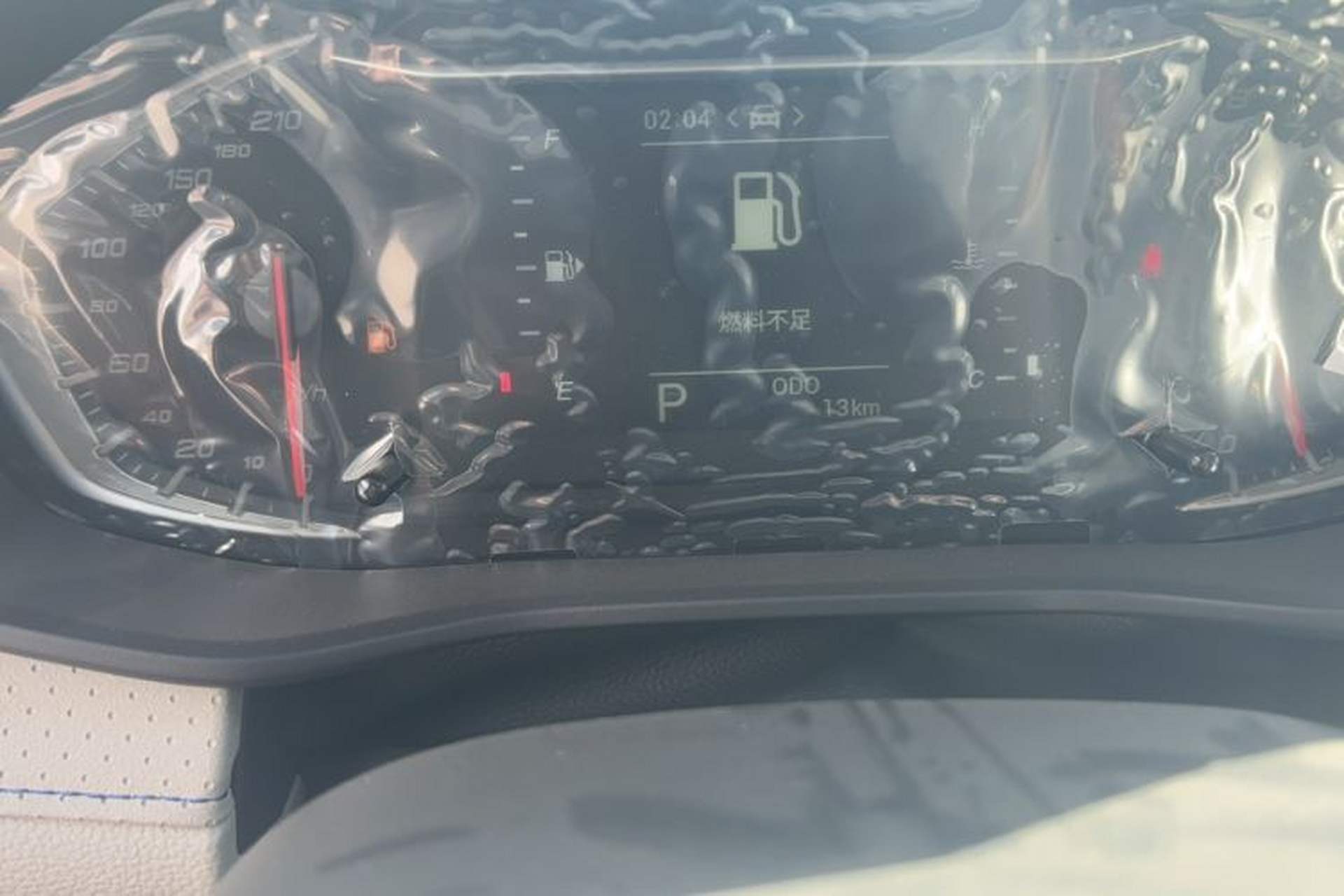 Used SAIC MAXUS G50 2024 PLUS 1.5T Happiness-Recommended Automatic Glory Edition Odometer Close Up