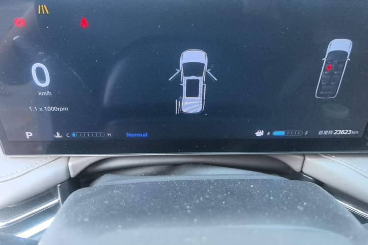 Used SAIC MAXUS G70 2024 2.0T Automatic Flagship Version 7 Seats Instrument Cluster