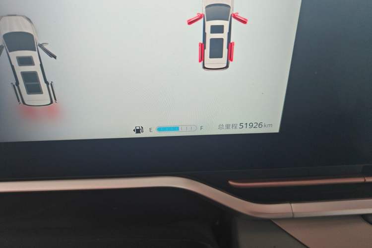 Used SAIC MAXUS G90 2022 2.0T Interstellar Seven-Seater Odometer Close Up