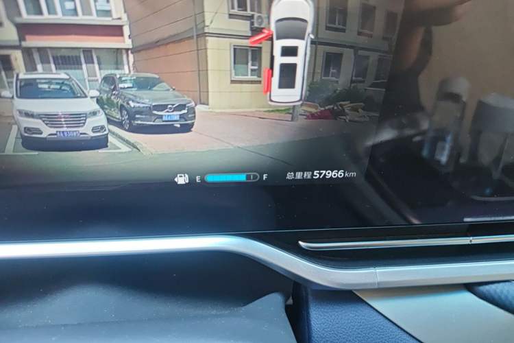 Used SAIC MAXUS G90 2022 2.0T Xingyun Seven-Seater Version Odometer Close Up
